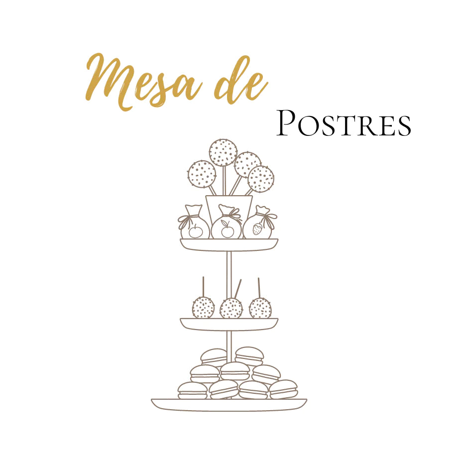 Mesa de Dulces y Postres